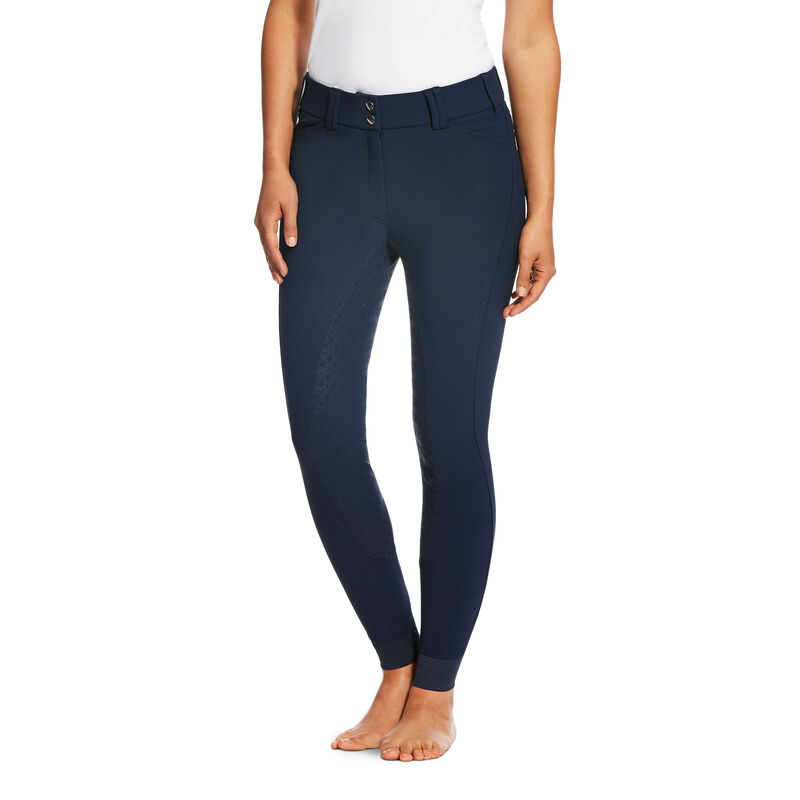 Pantalones Ariat Tri Factor Grip Full Seat Breech Azul Marino Mujer - Chile 530-TJNCXA